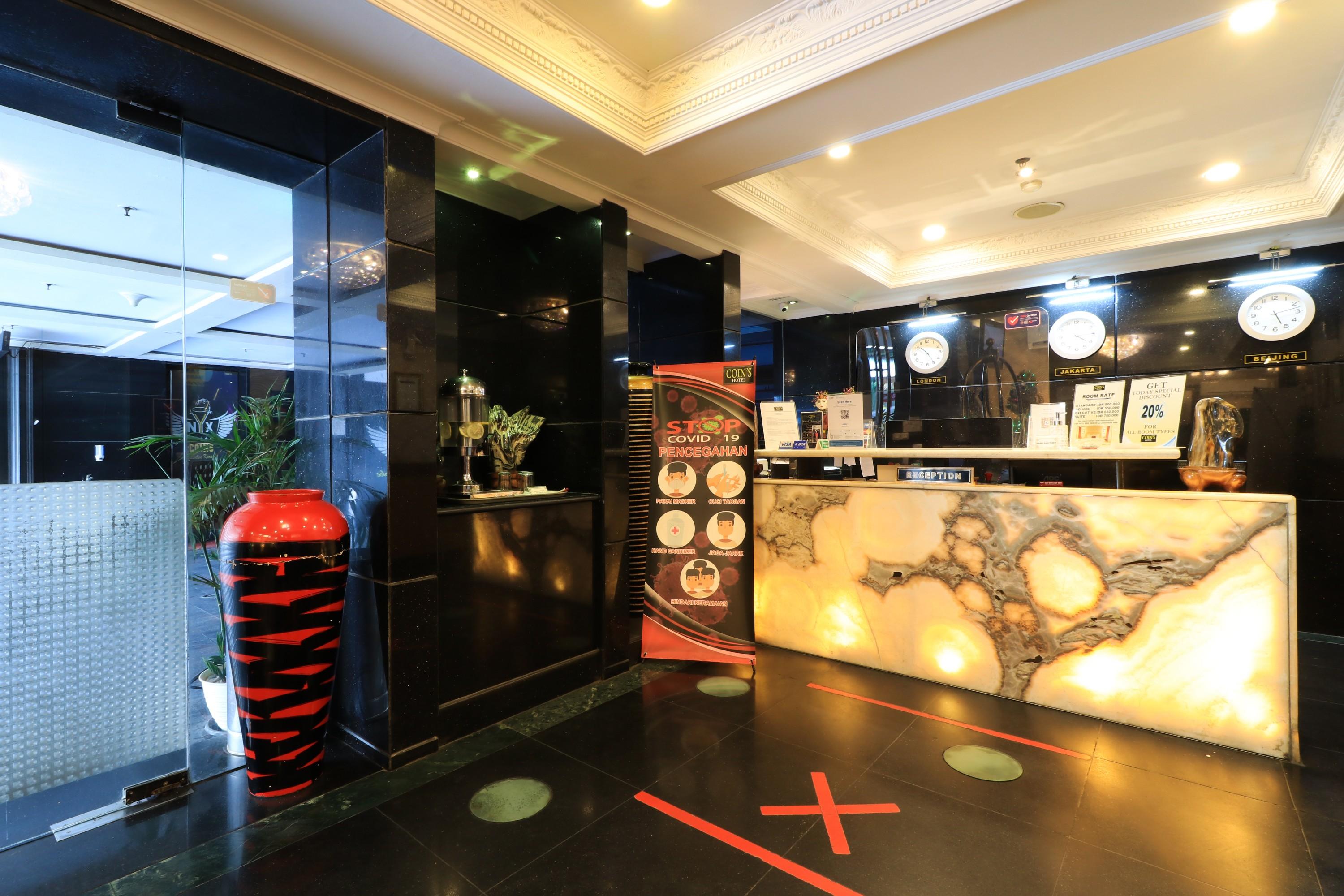 Coins Hotel Jakarta Luaran gambar